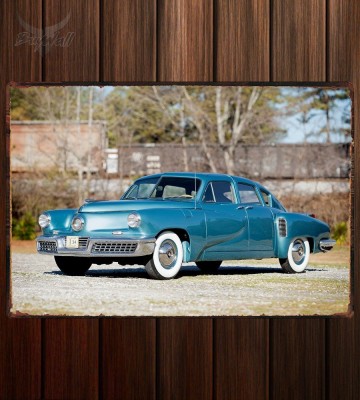 Металлическая табличка Tucker Sedan Металлическая табличка Tucker Sedan
